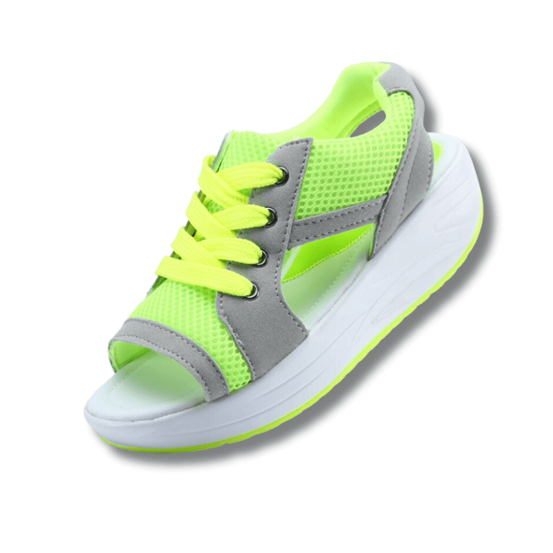 Lucia | Stylish Mesh Wedge Sneakers
