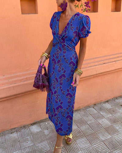 Erin | Stylish Floral Wrap Dress