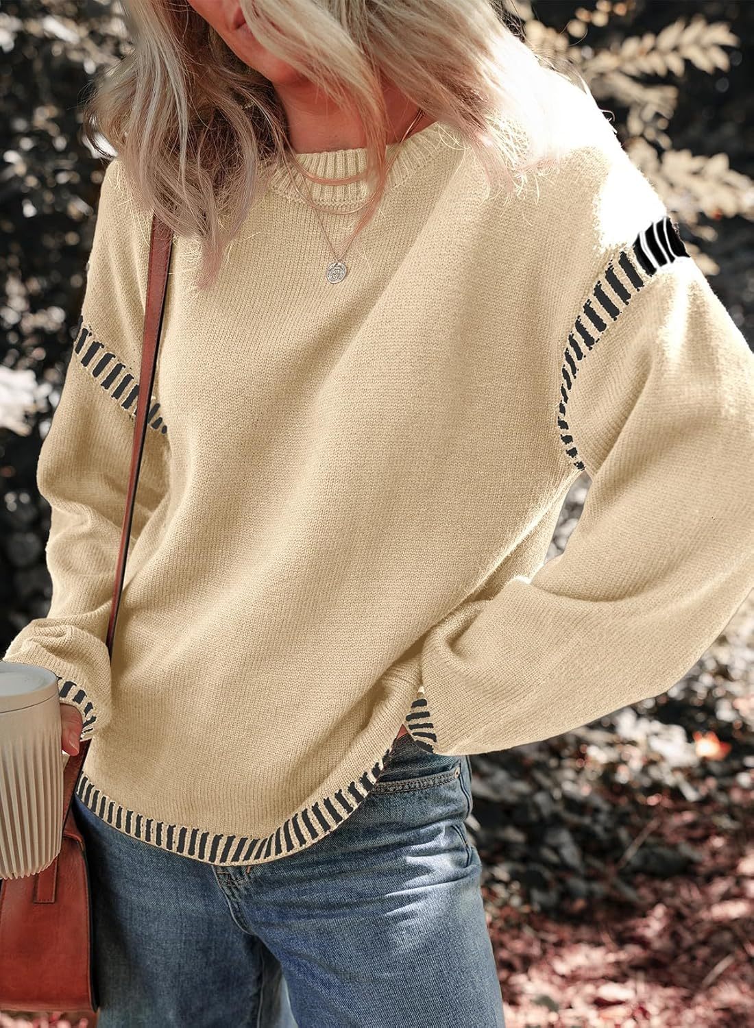 Marisa | Chic Contrast Sweater