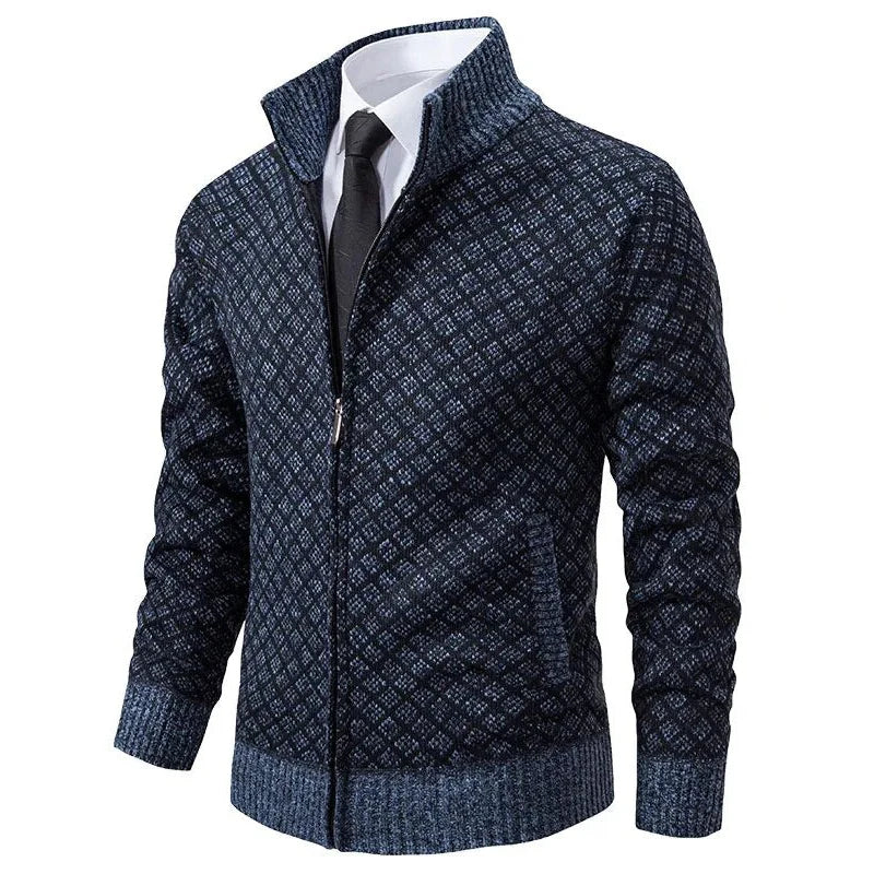 Xaver | Stylish Zip-Up Knit Jacket