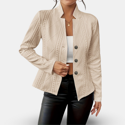 Danna | Stylish Buttoned Blazer Jacket