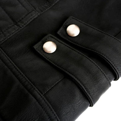 Ashton™ | Stylish Racer Leather Jacket