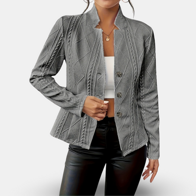 Danna | Stylish Buttoned Blazer Jacket