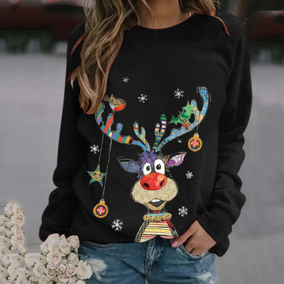 Violet | Colorful Christmas Sweatshirt