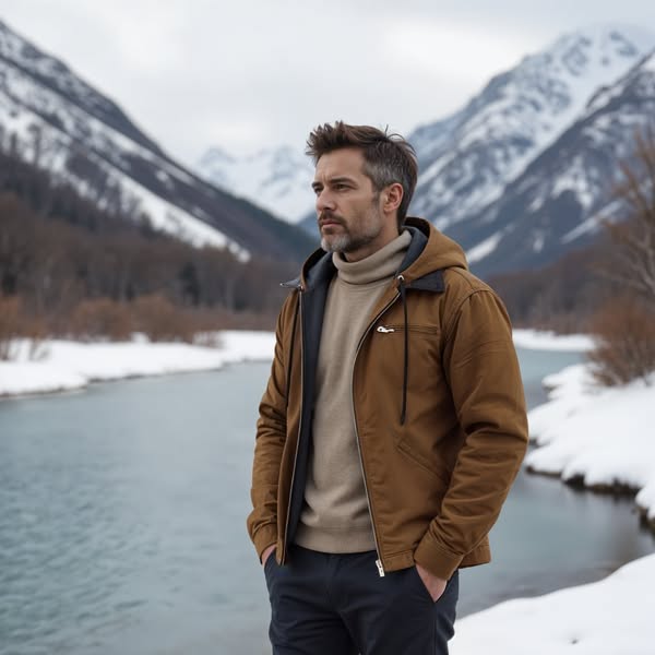 Lucas | Stylish Hooded Jacket