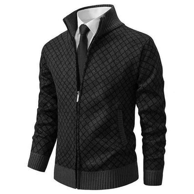 Xaver | Stylish Zip-Up Knit Jacket