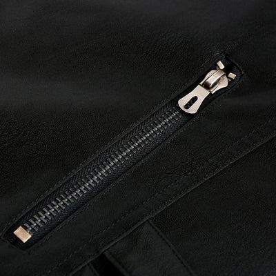 Ashton™ | Stylish Racer Leather Jacket