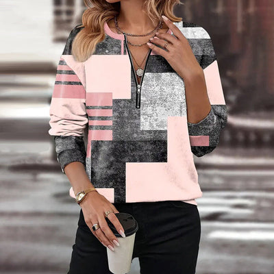Mandy | Vintage Colourblock Sweatshirt