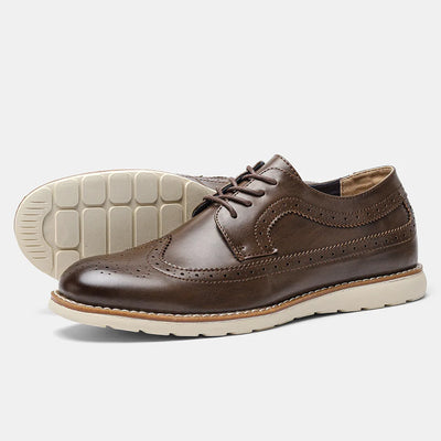 Paul | Stylish Brogue Lace-Up Shoes