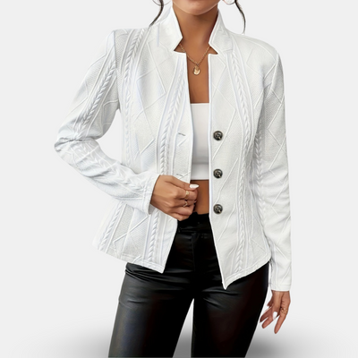 Danna | Stylish Buttoned Blazer Jacket