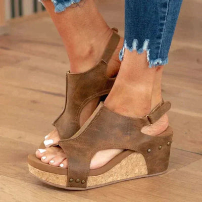 Vanessa | Orthopedic Leather Sandals