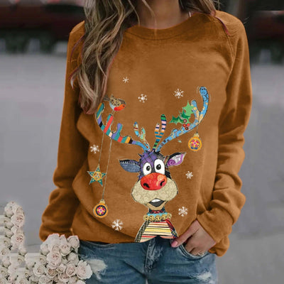 Violet | Colorful Christmas Sweatshirt