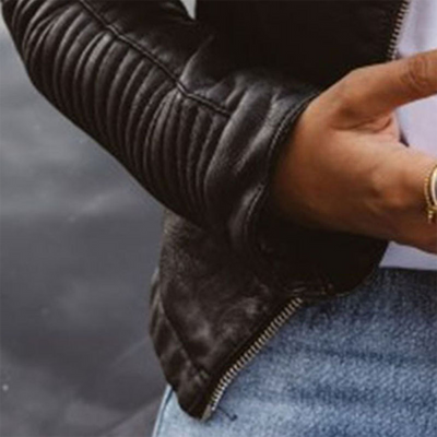 Rose | Stylish Biker Leather Jacket
