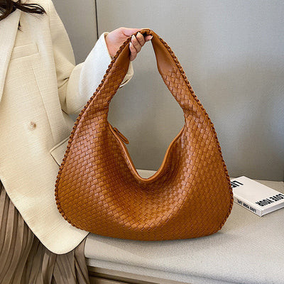Evie | Stylish Woven Hobo Bag