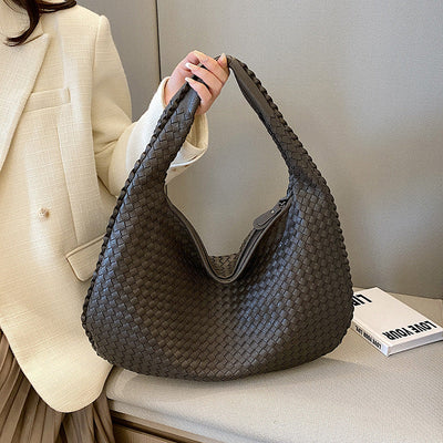 Evie | Stylish Woven Hobo Bag
