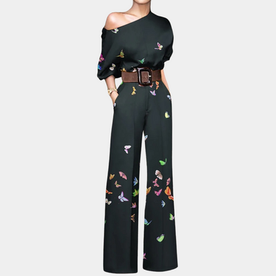 Isabelle | Stylish Off-Shoulder Jumpsuit
