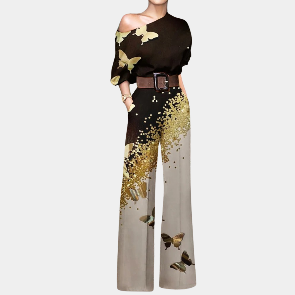 Isabelle | Stylish Off-Shoulder Jumpsuit