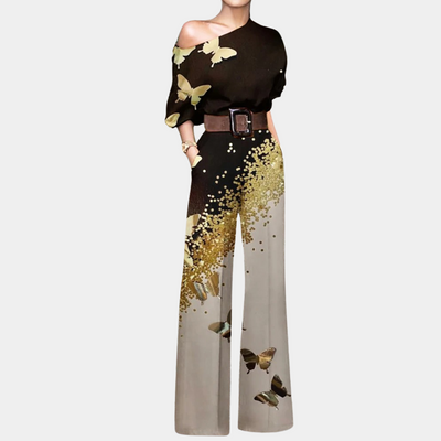 Isabelle | Stylish Off-Shoulder Jumpsuit