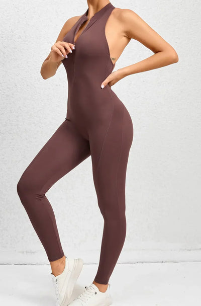 Paris | Stylish Zip-Up Bodysuit