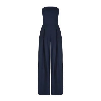 Amelie | Stylish Strapless Wide-Leg Jumpsuit