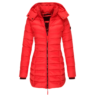 Iris ™ | Women's Long Hooded Puffer Jacket