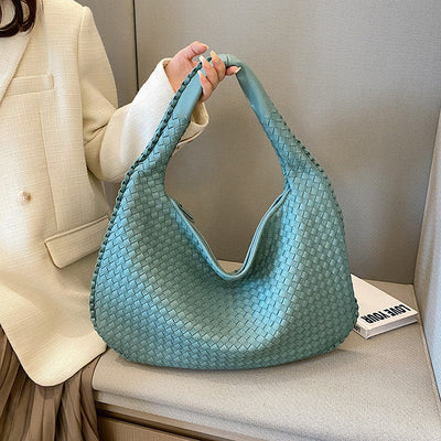 Evie | Stylish Woven Hobo Bag