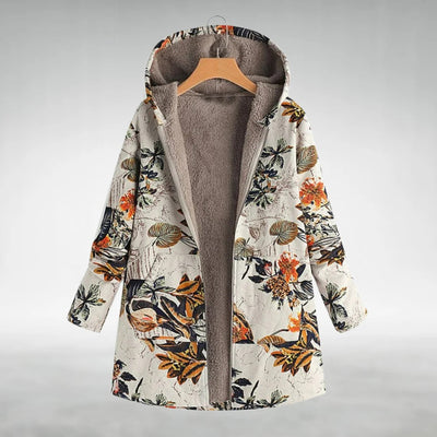 Aurora | Warm Fit Floral Fleece Jacket