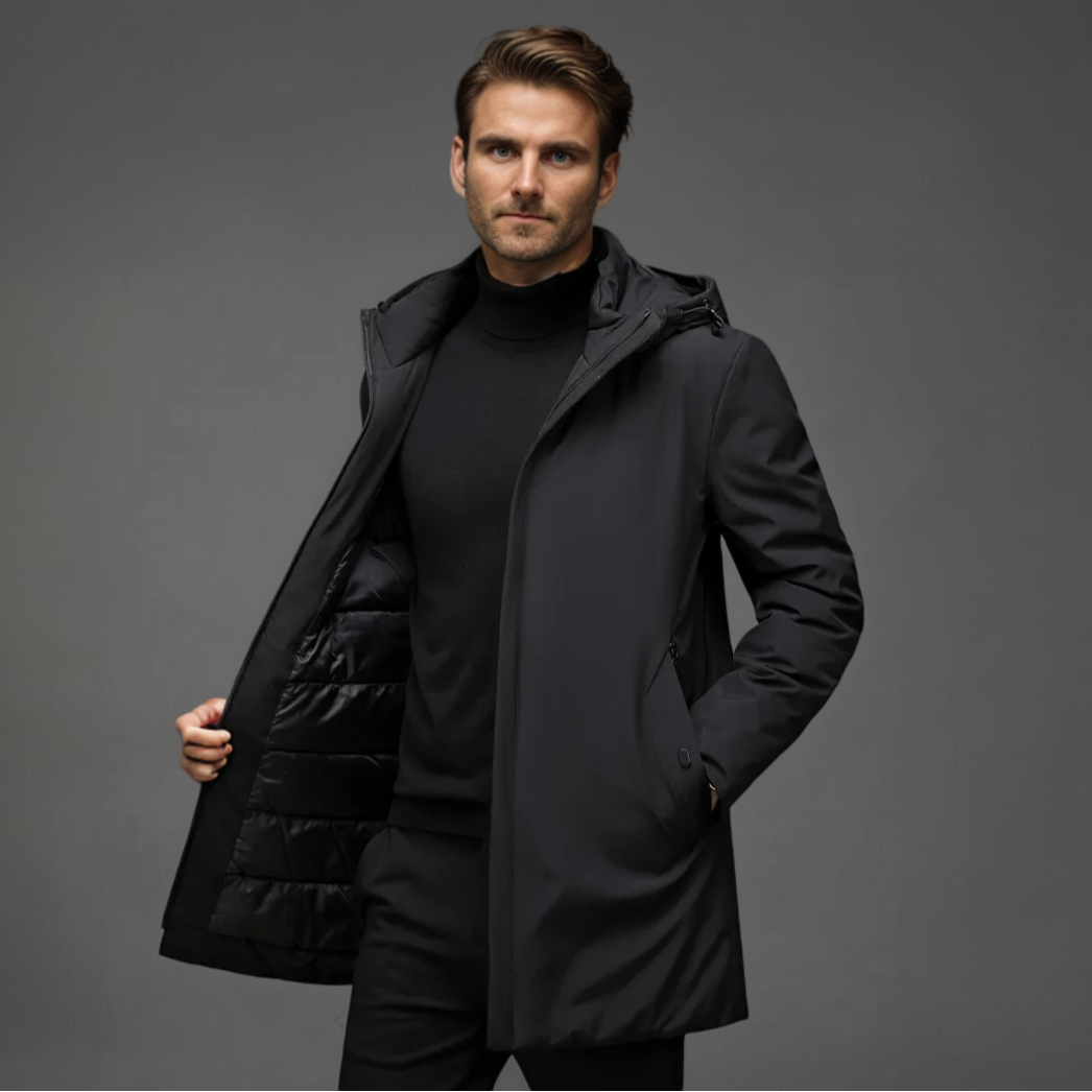 Oliver | Stylish Hooded Parka Jacket