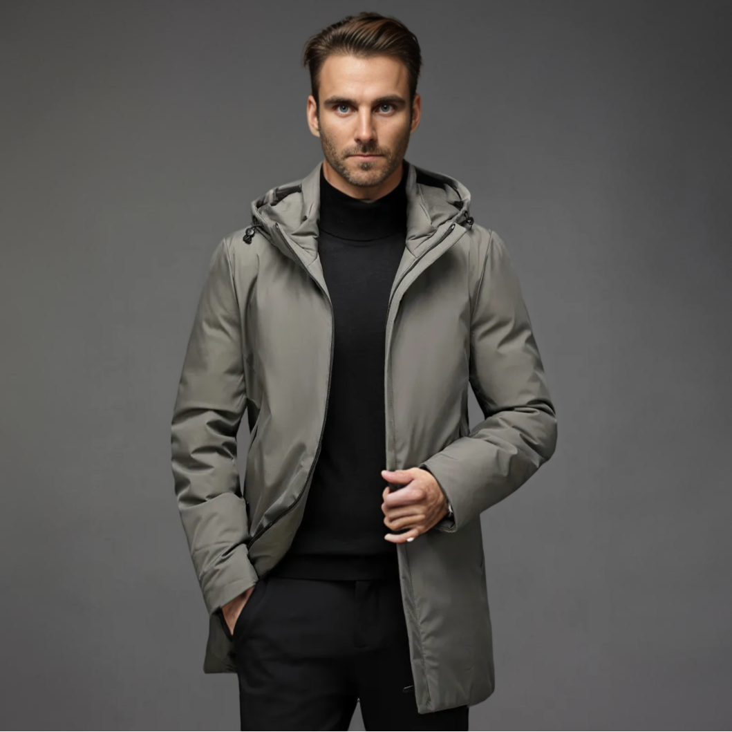 Oliver | Stylish Hooded Parka Jacket