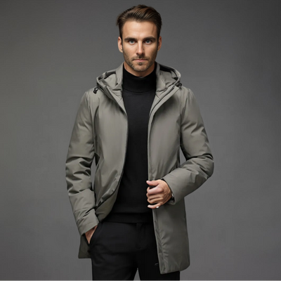 Oliver | Stylish Hooded Parka Jacket