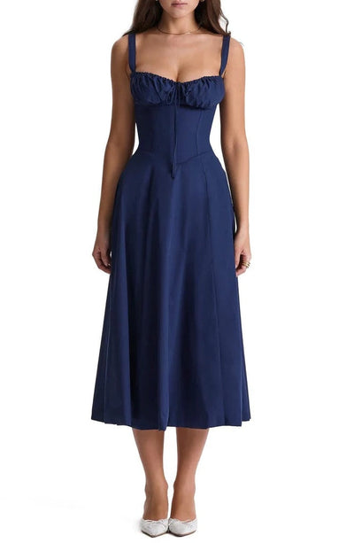 Freya | Stylish Floral Midi Dress