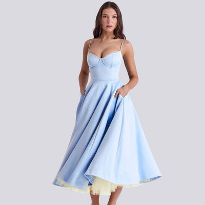 Kira | Elegant A-Line Maxi Dress
