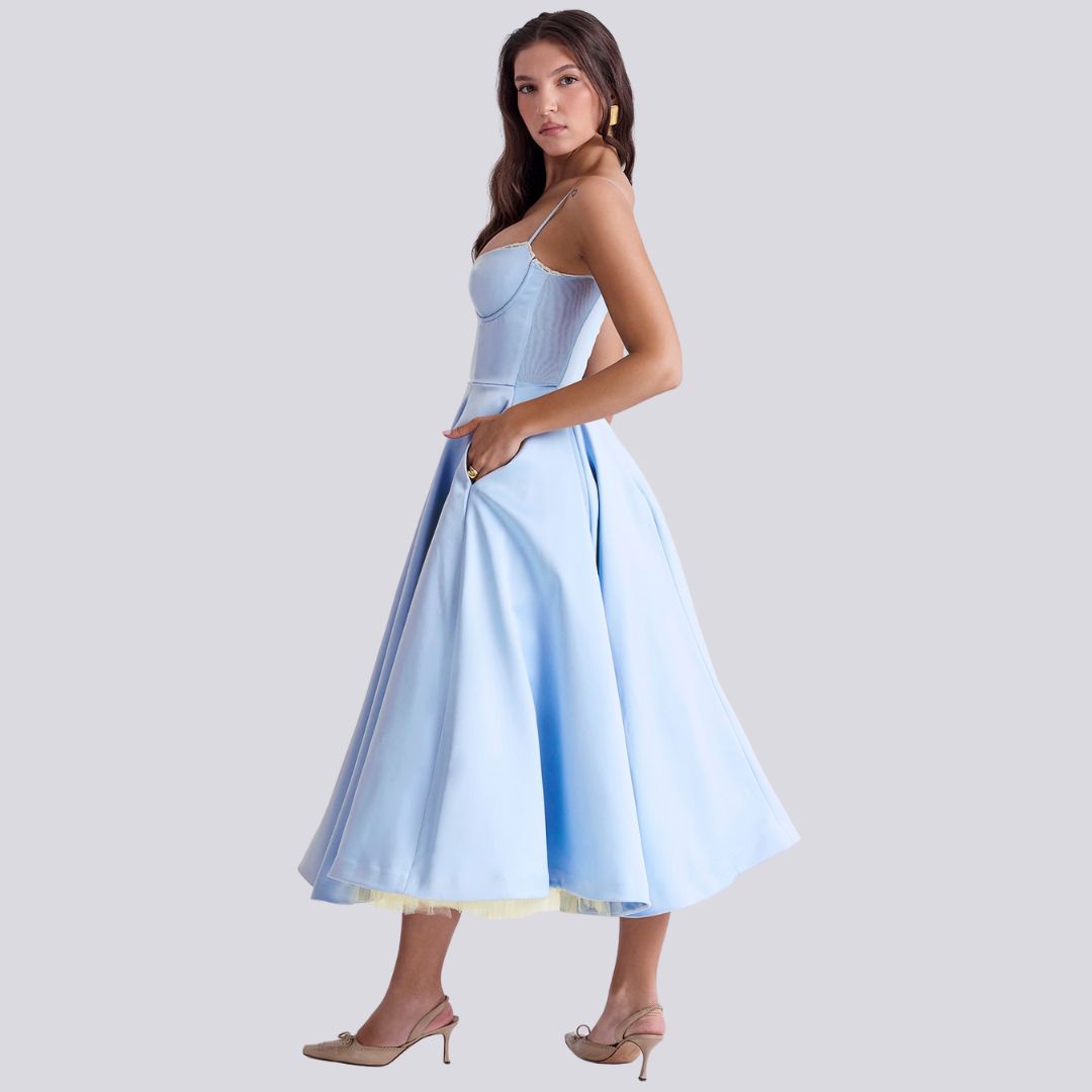 Kira | Elegant A-Line Maxi Dress