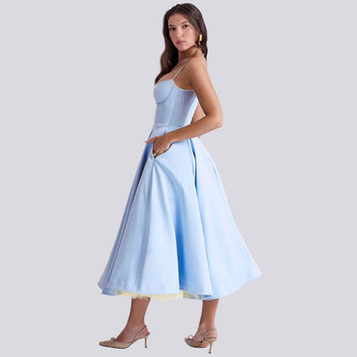 Kira | Elegant A-Line Maxi Dress