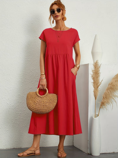 Alyssa | Relaxed Fit Midi Dress