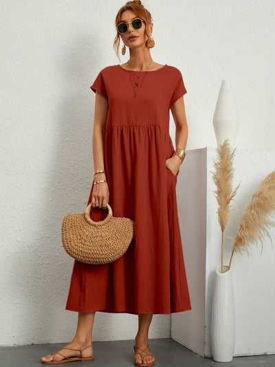 Alyssa | Relaxed Fit Midi Dress