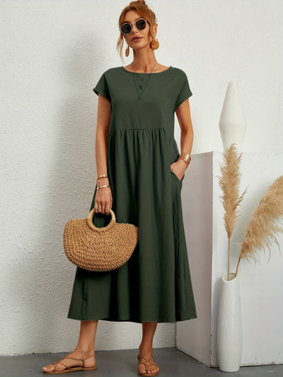 Alyssa | Relaxed Fit Midi Dress