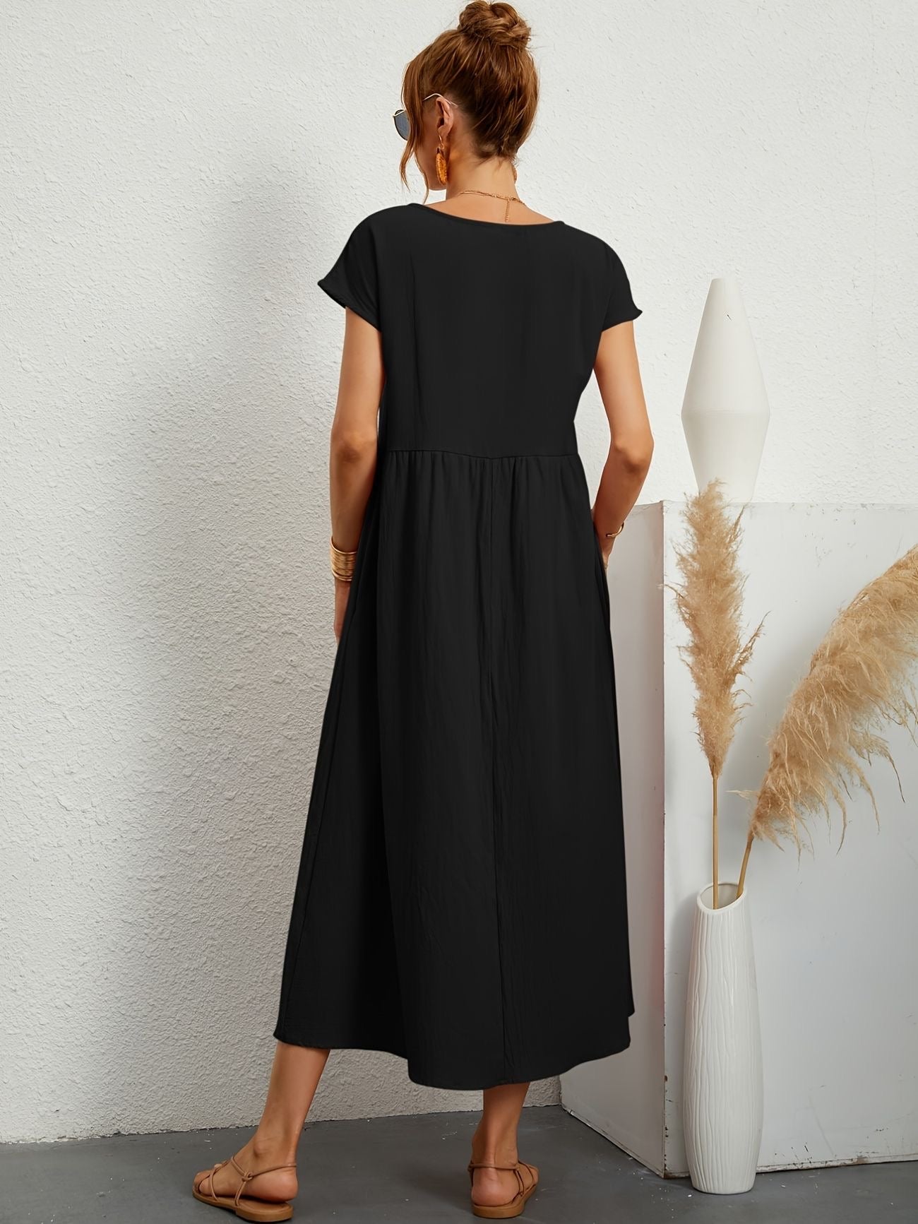 Alyssa | Relaxed Fit Midi Dress