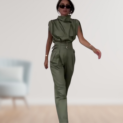 Jenna | Stylish Belted Jumpsuit