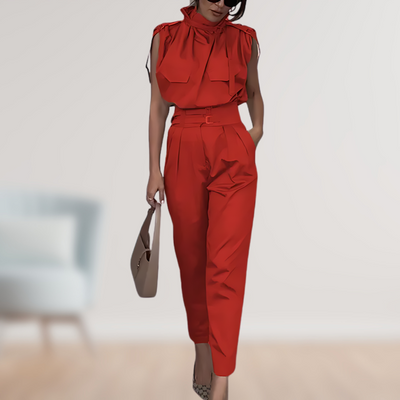 Jenna | Stylish Belted Jumpsuit