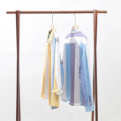 Thomas | Stylish Multi-Color Striped Button-Down Shirt
