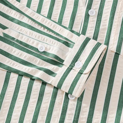 Joanna | Stylish Striped Button-Down Shirt