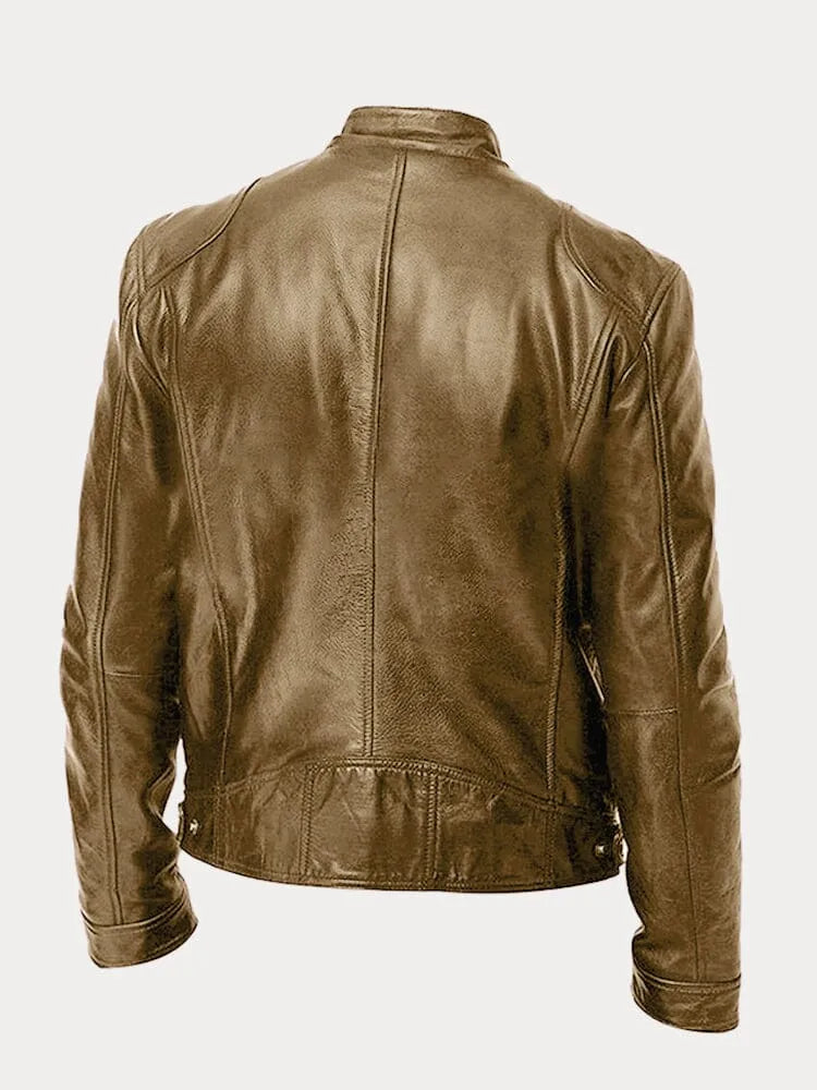 Rino™ | Stylish Biker Leather Jacket