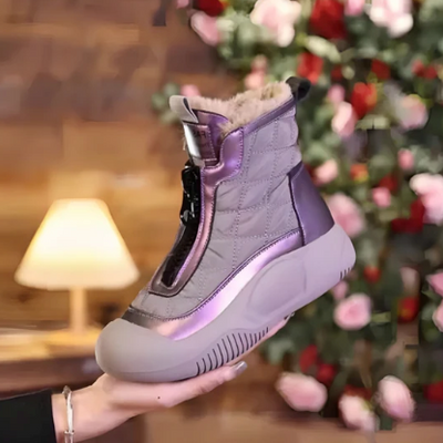 Freya | Stylish High-Top Winter Boots