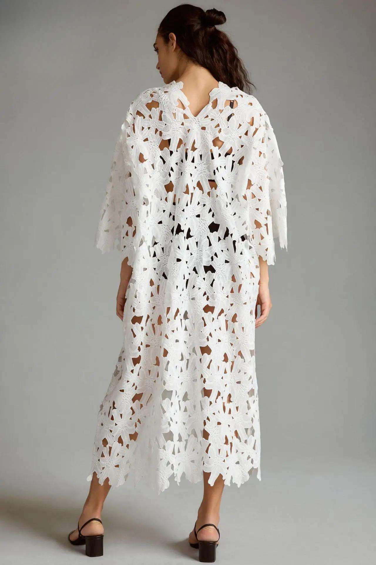 Kylie | Stylish Laser-Cut A-Line Dress