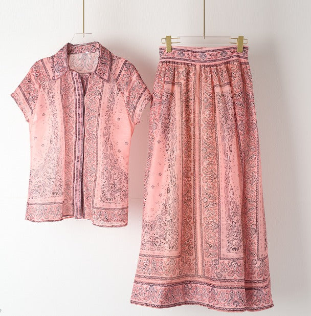 Lucia™ | Button-Down Belted Waist Dress