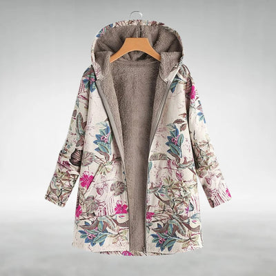 Aurora | Warm Fit Floral Fleece Jacket