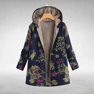 Aurora | Warm Fit Floral Fleece Jacket