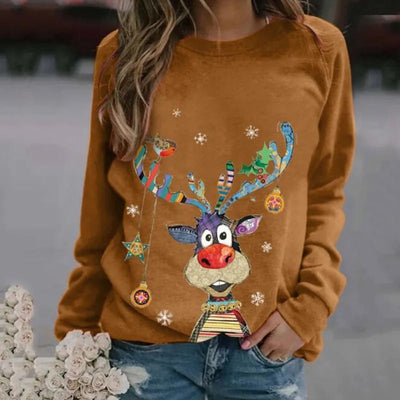 Violet | Colorful Christmas Sweatshirt