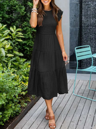 Isla | Stylish Casual Tiered Dress